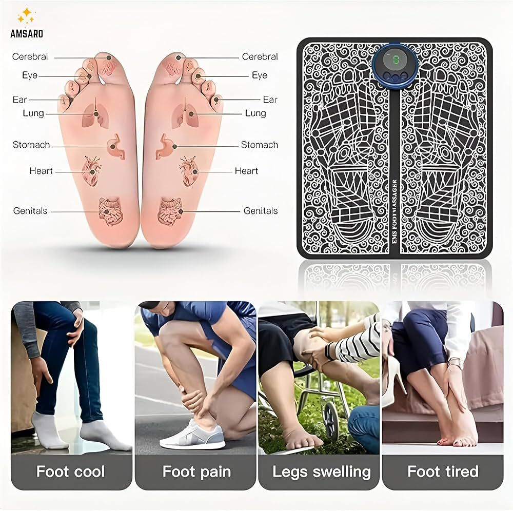 EMS Portable Electric Foot Massager
